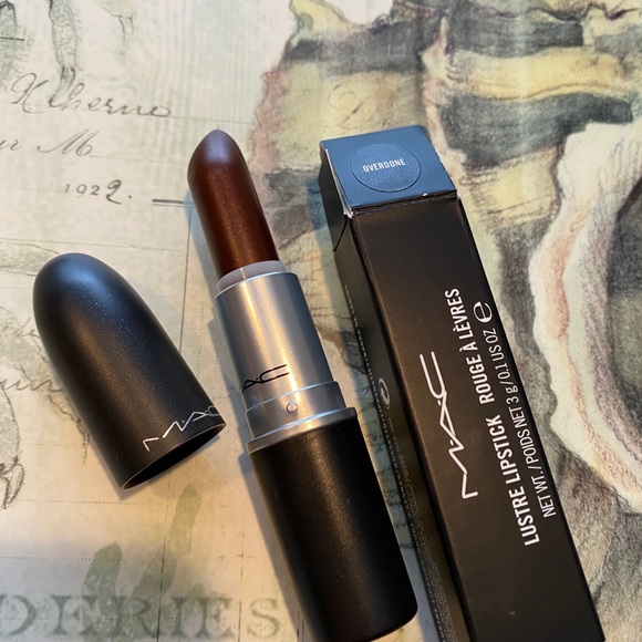 MAC COSMETICS OVERDONE Lustre BNIB Lipstick RARE!